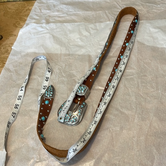 Used genuine leather belt